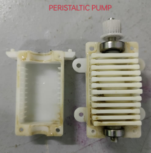 Infusion peristaltic pump